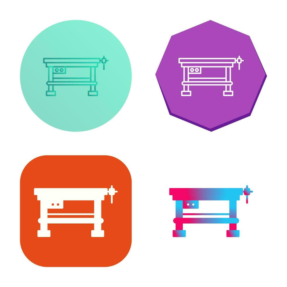 Work Bench Vector Icon