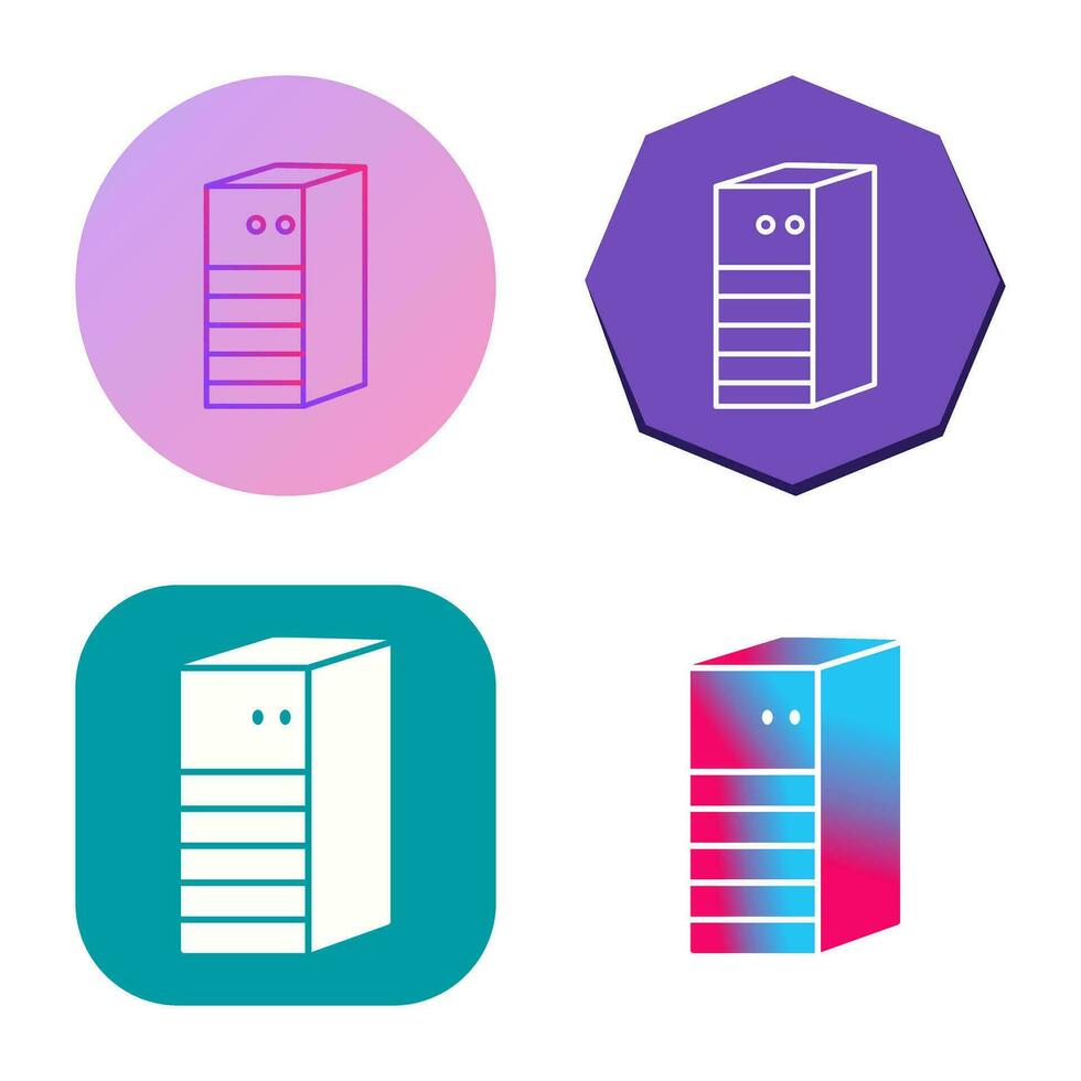 Server Network Vector Icon