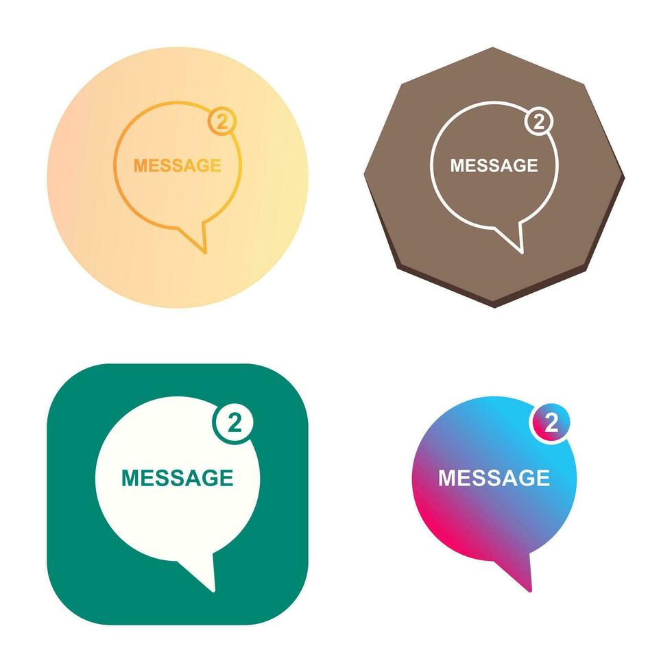 Message Bubbles Vector Icon