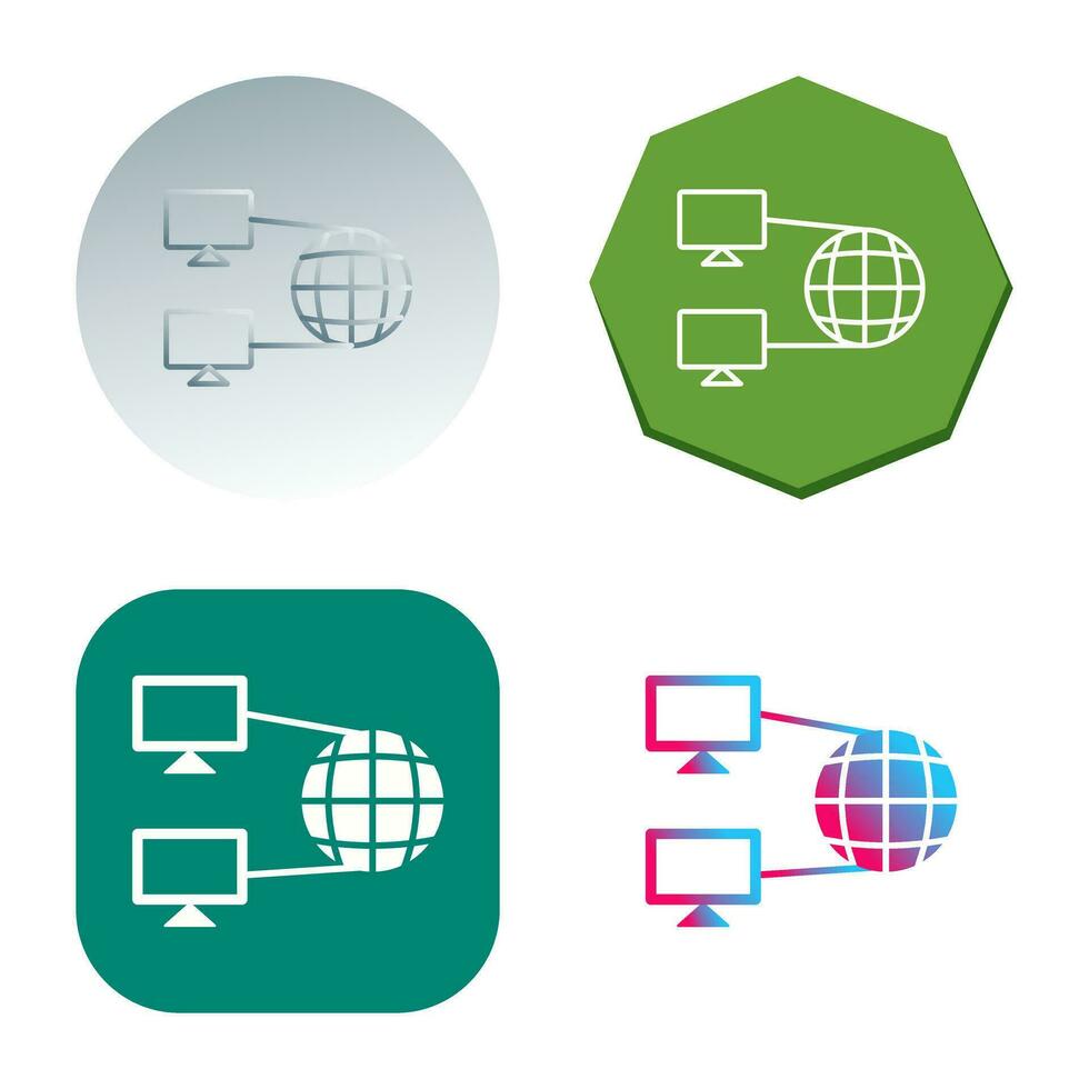 Internet Connectivity Vector Icon