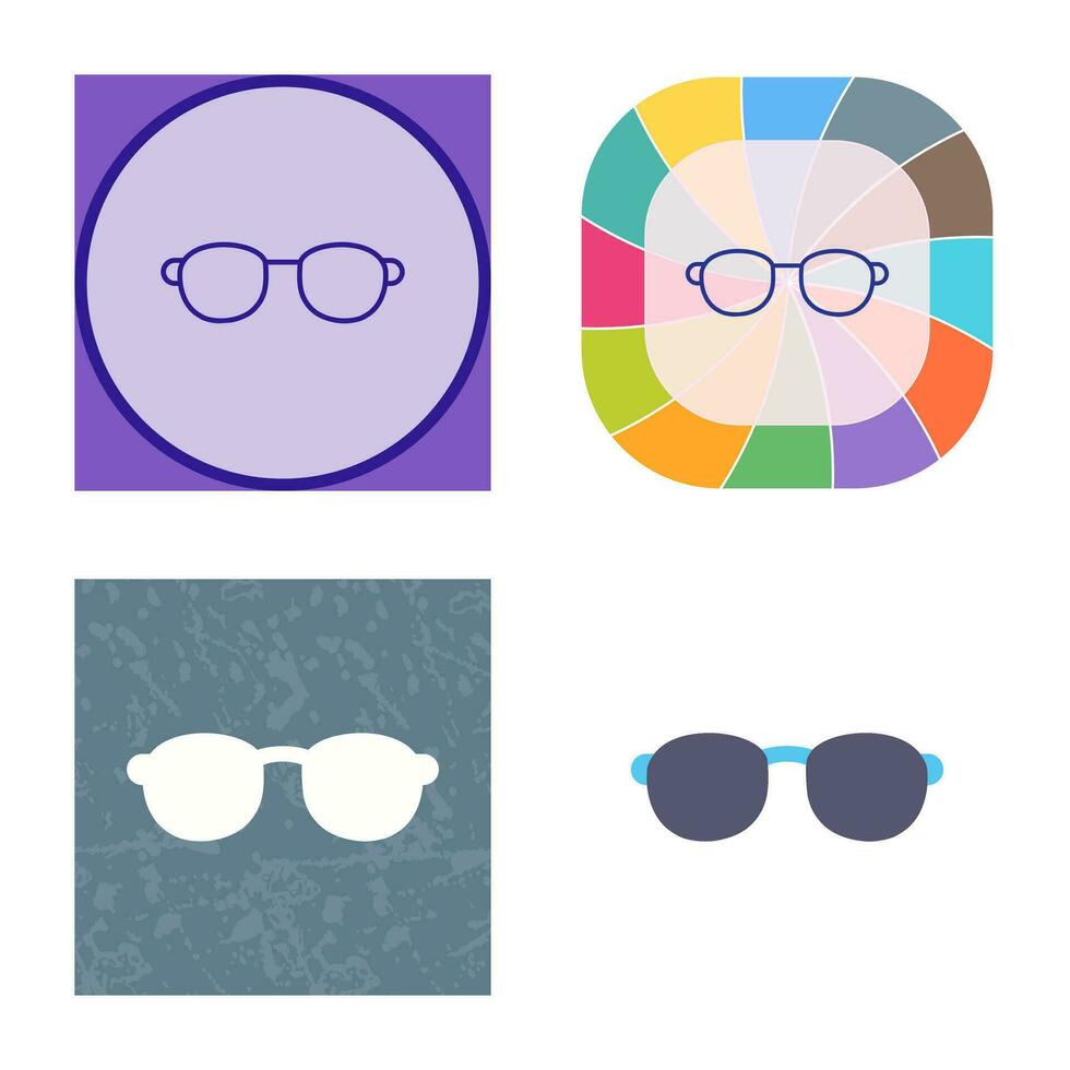 icono de vector de gafas de sol