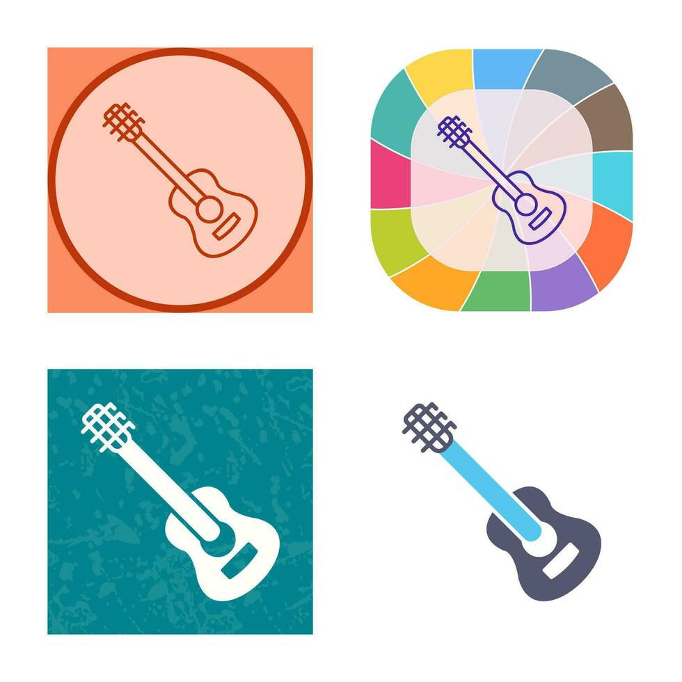 icono de vector de guitarra