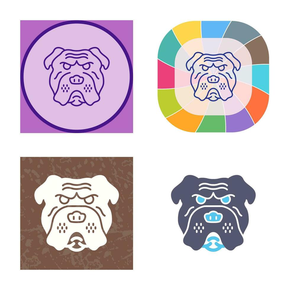 Bulldog Vector Icon