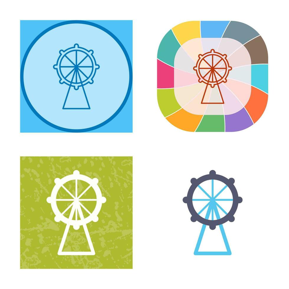 Ferris Wheel Vector Icon