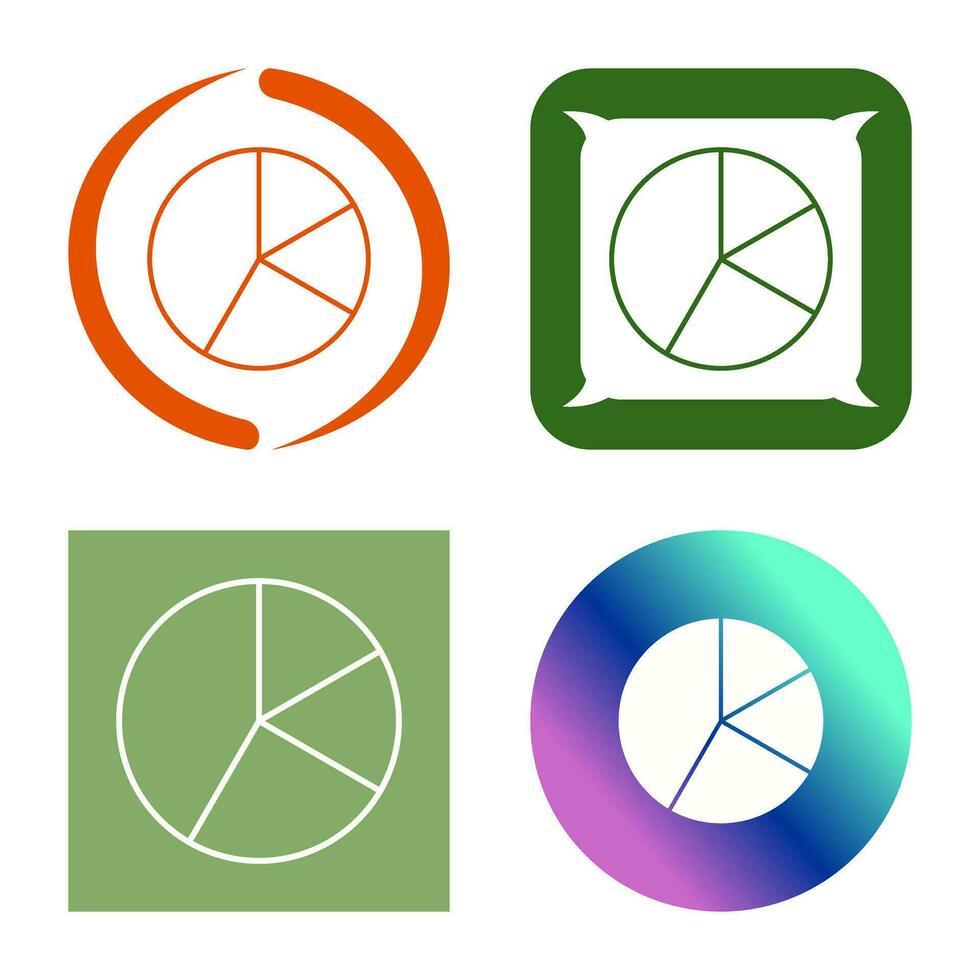 Pie Chart Vector Icon