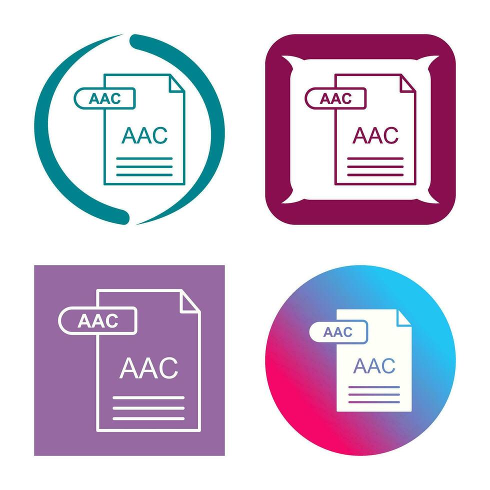 AAC Vector Icon