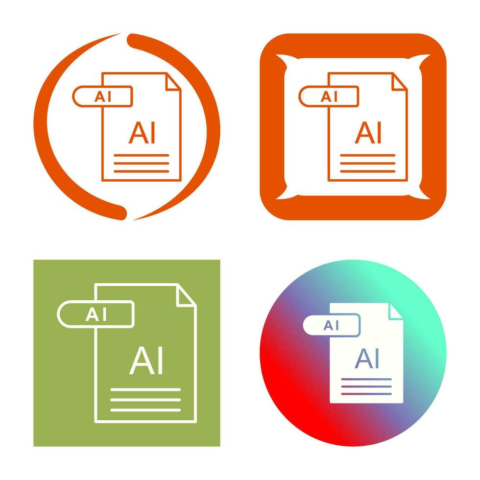 AI Vector Icon