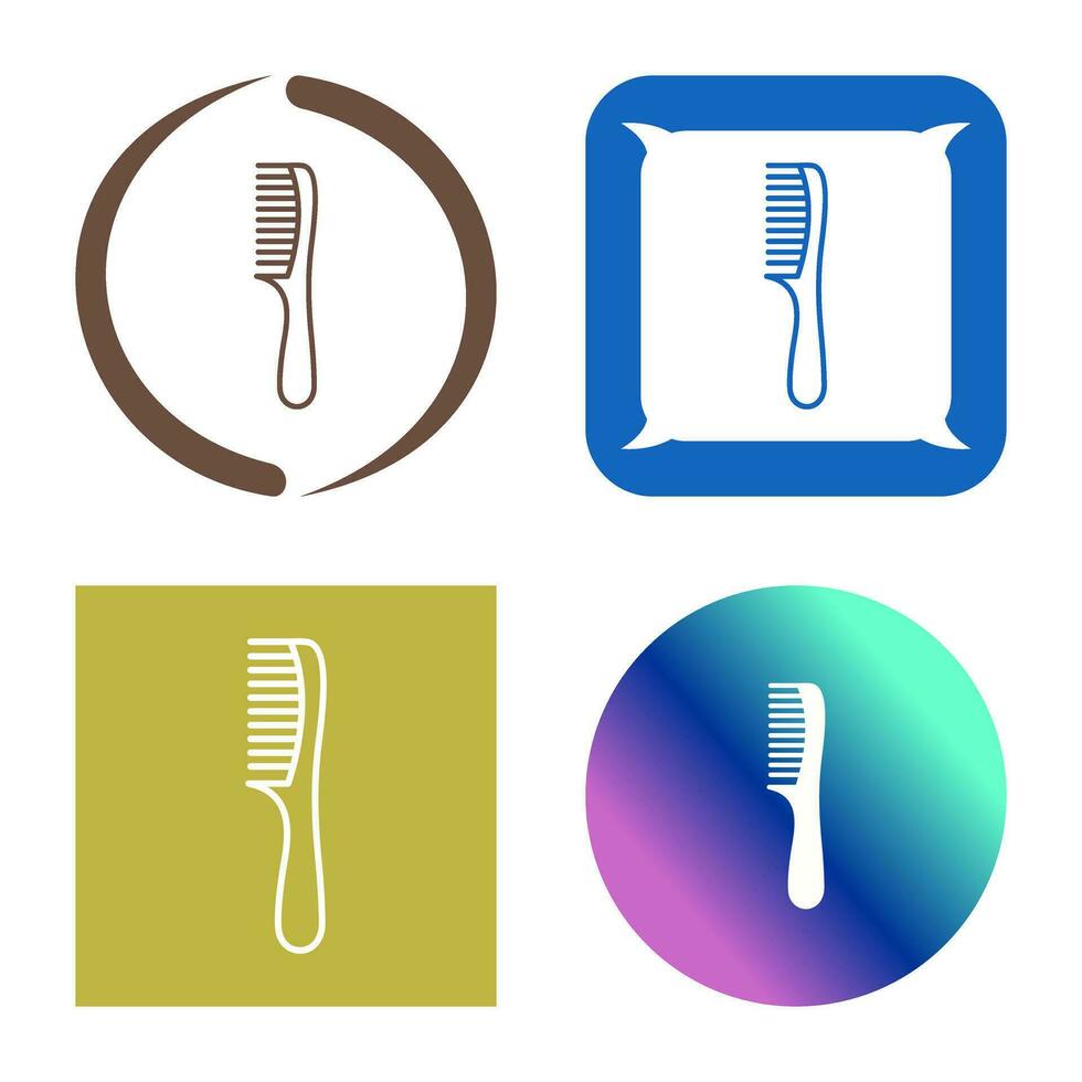 Comb Vector Icon