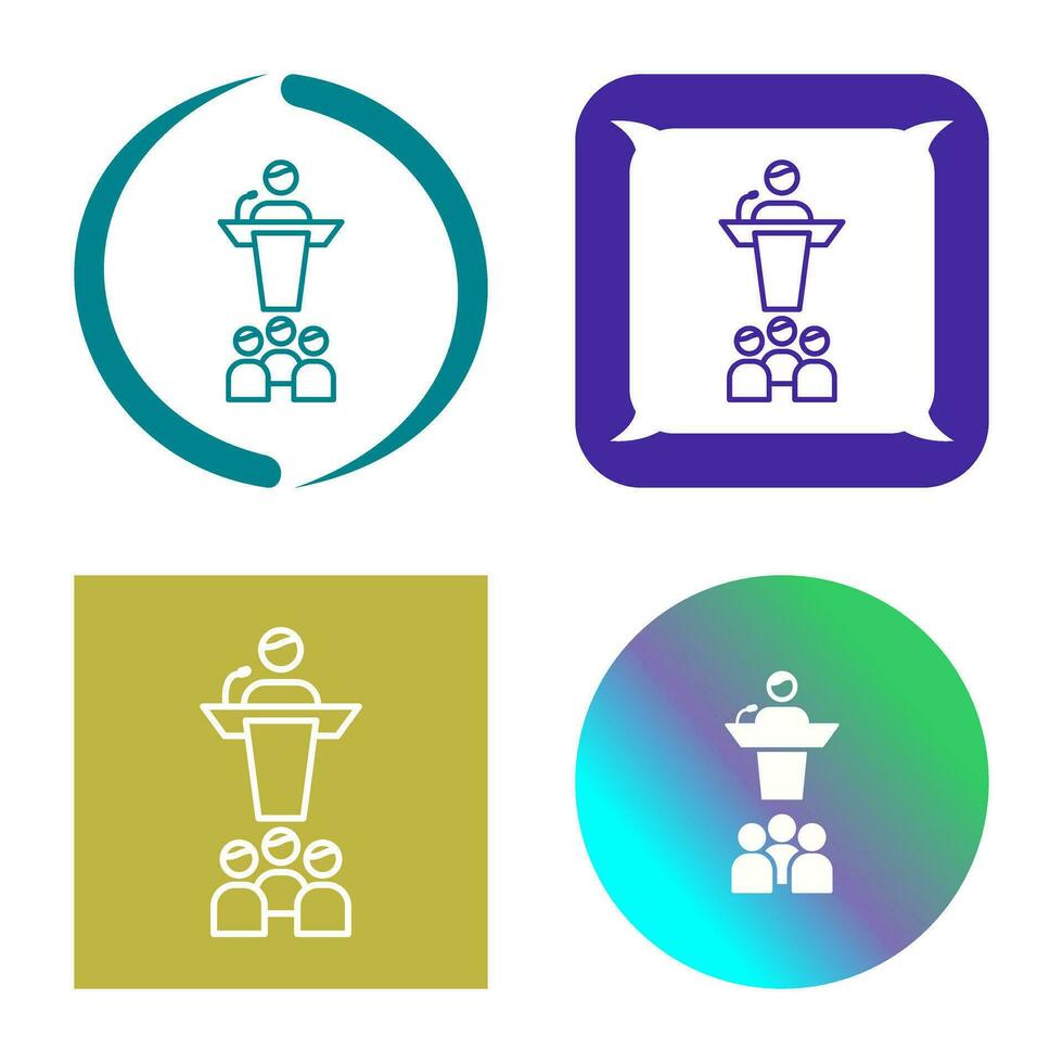 Seminar Vector Icon