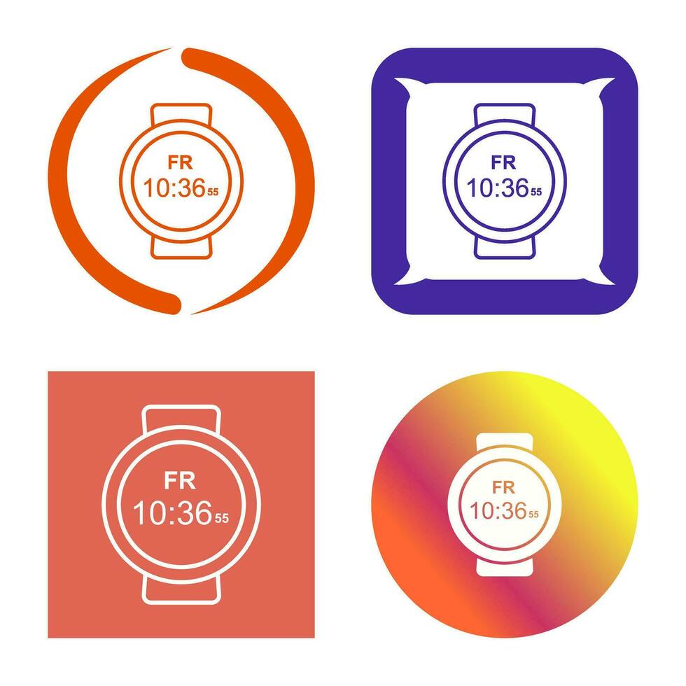 Sports Watch Vector Icon