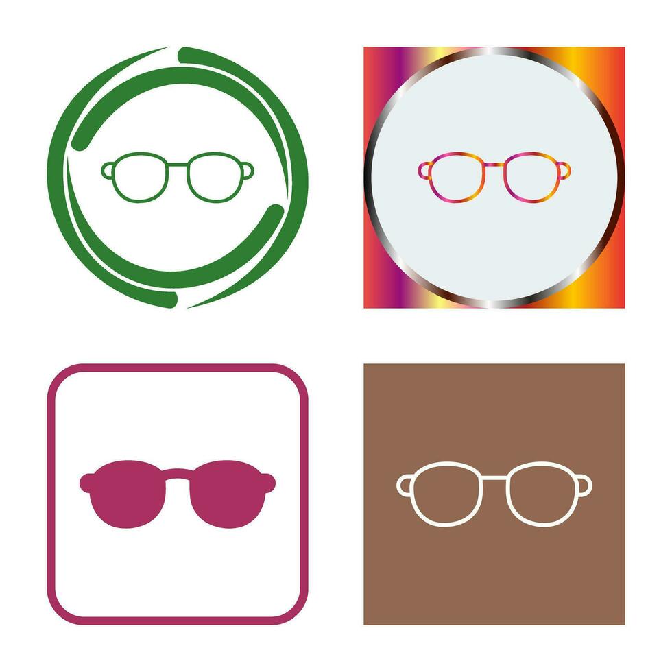 icono de vector de gafas de sol