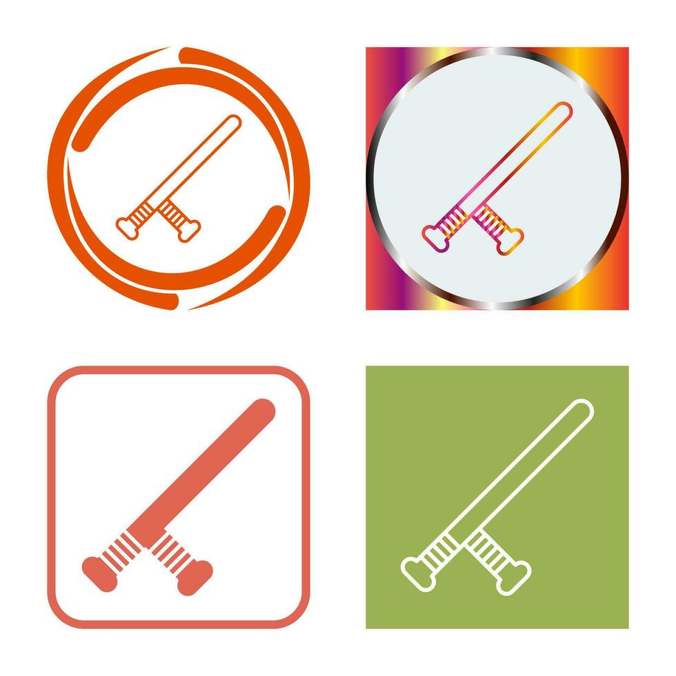 Baton Vector Icon