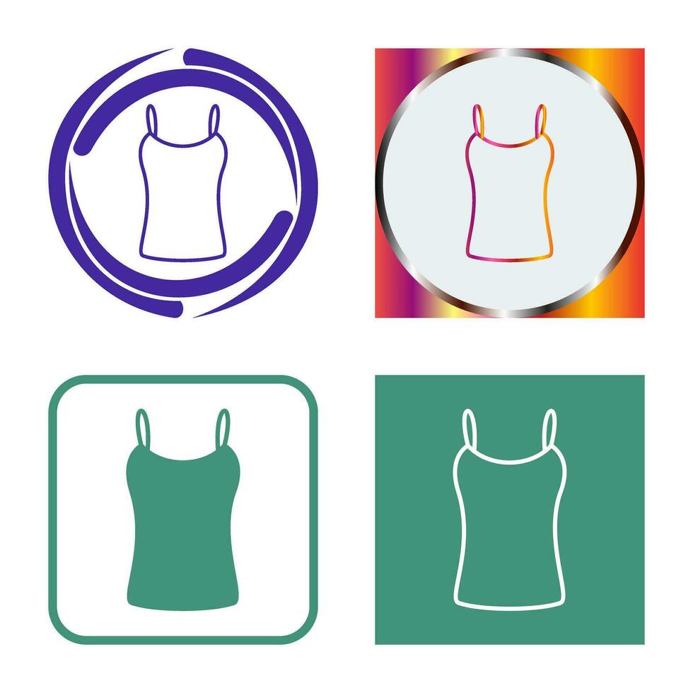 Ladies Vest Vector Icon