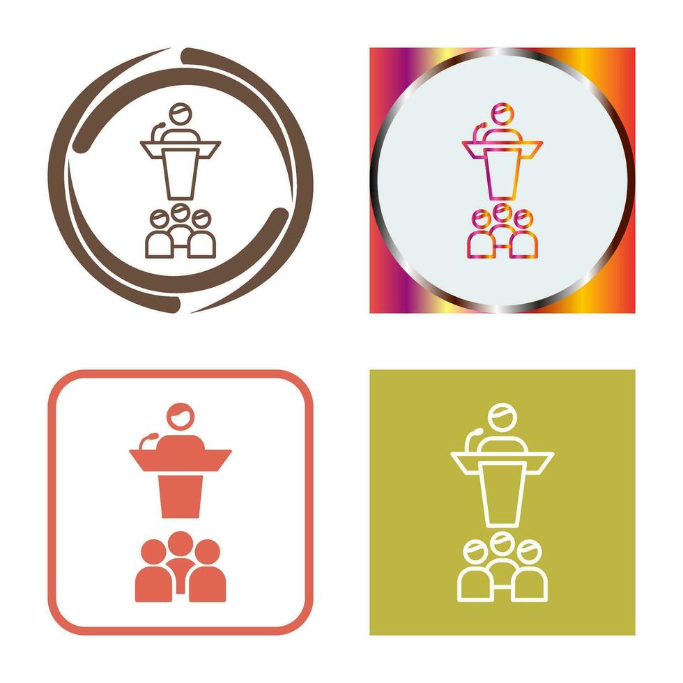 Seminar Vector Icon