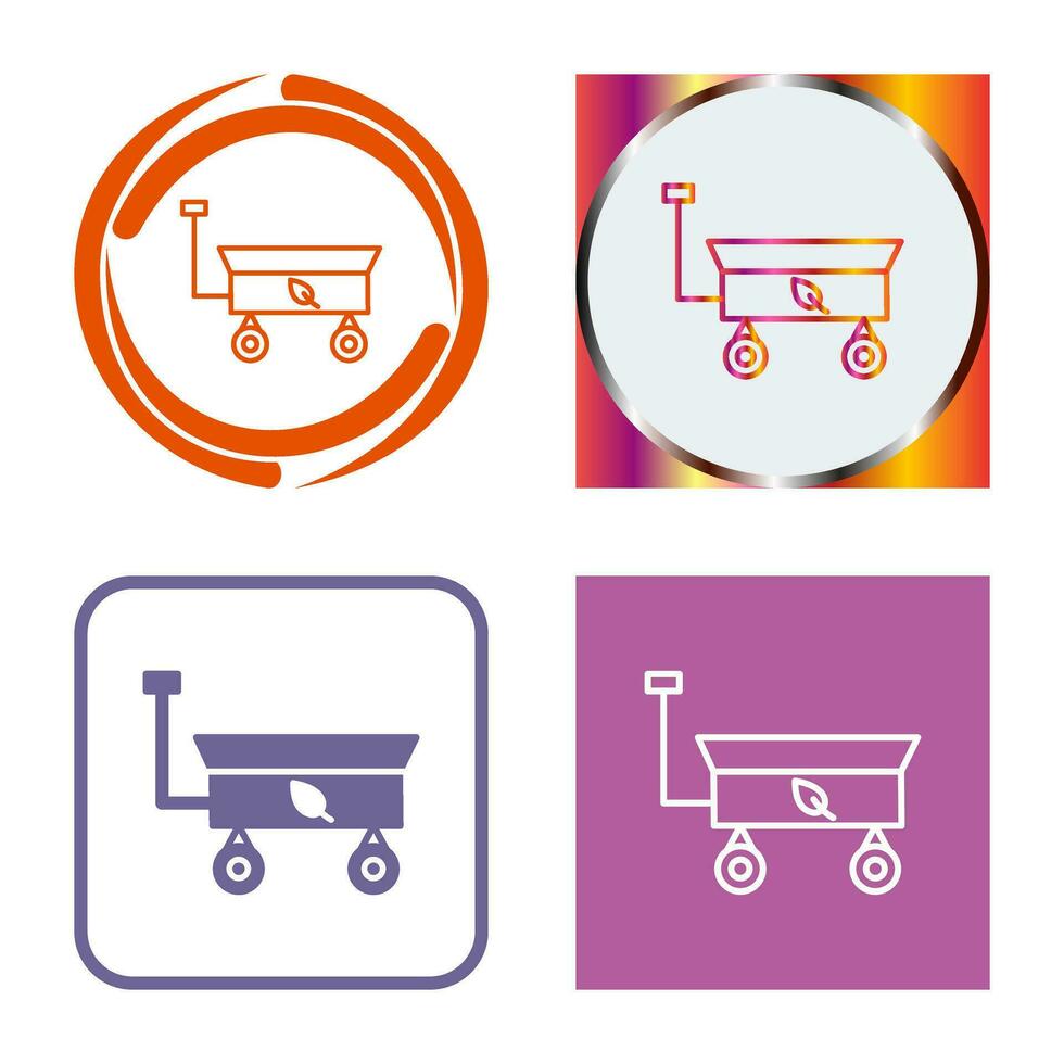 Garden Cart Vector Icon