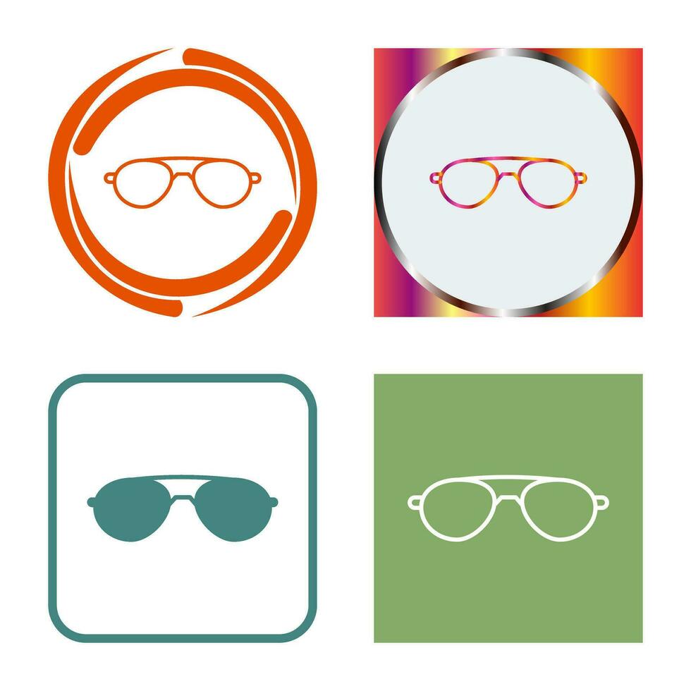 icono de vector de gafas de sol