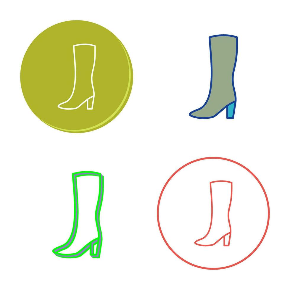 Long Boots Vector Icon