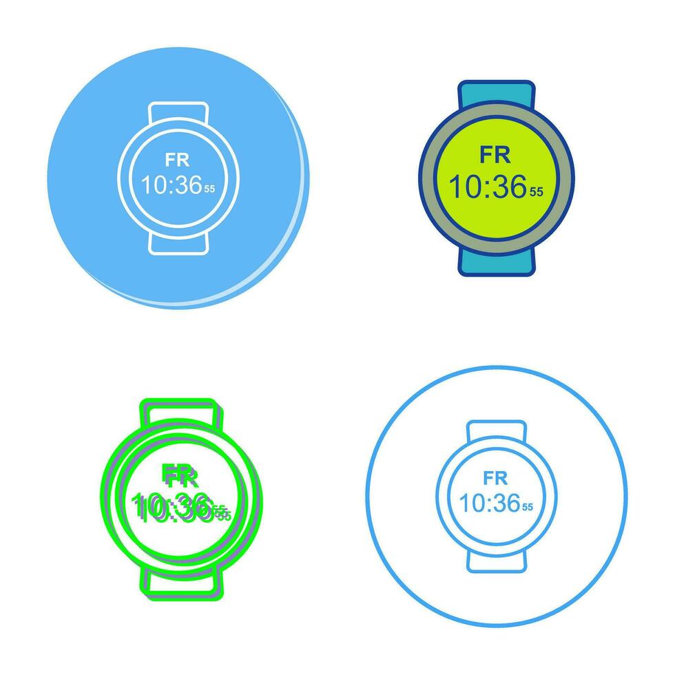 Sports Watch Vector Icon