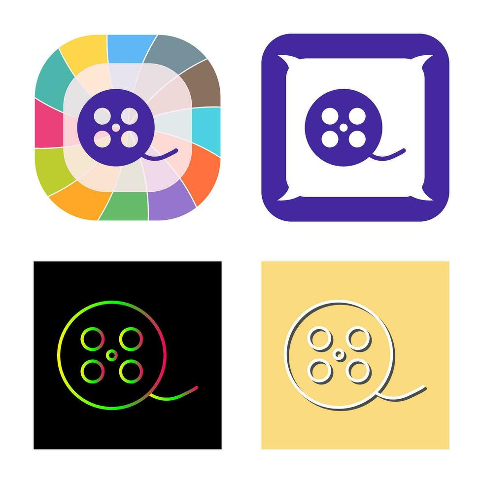 Reel Vector Icon