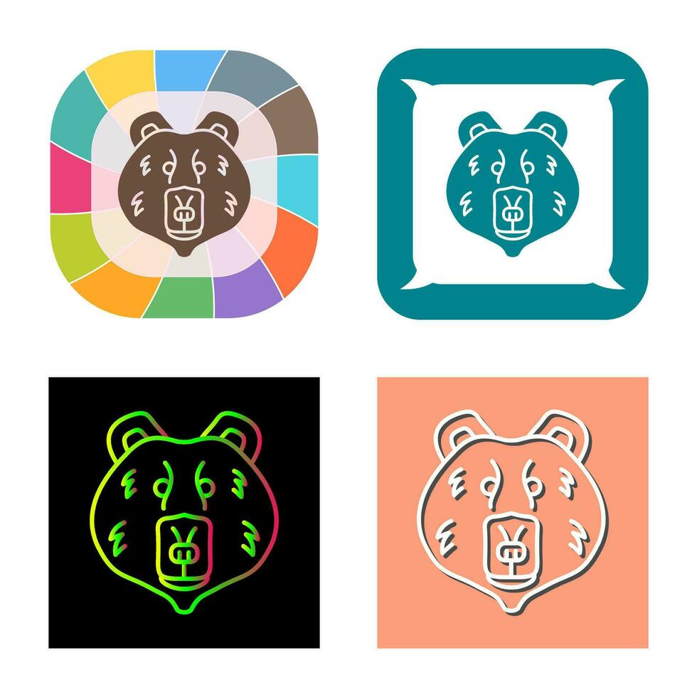 Polar Bear Vector Icon