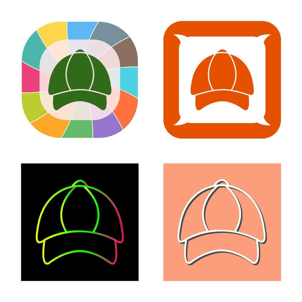 P Cap Vector Icon