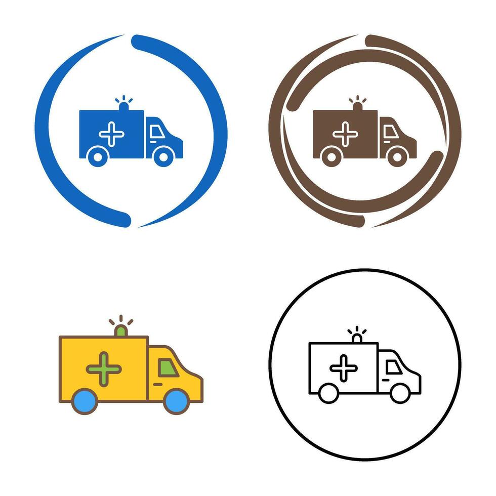 Ambulance Vector Icon