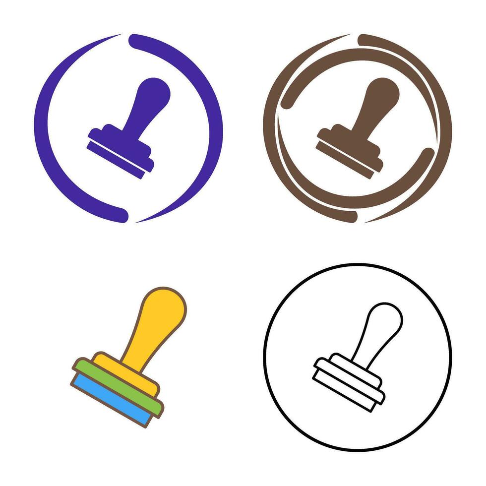 Stamp Vector Icon