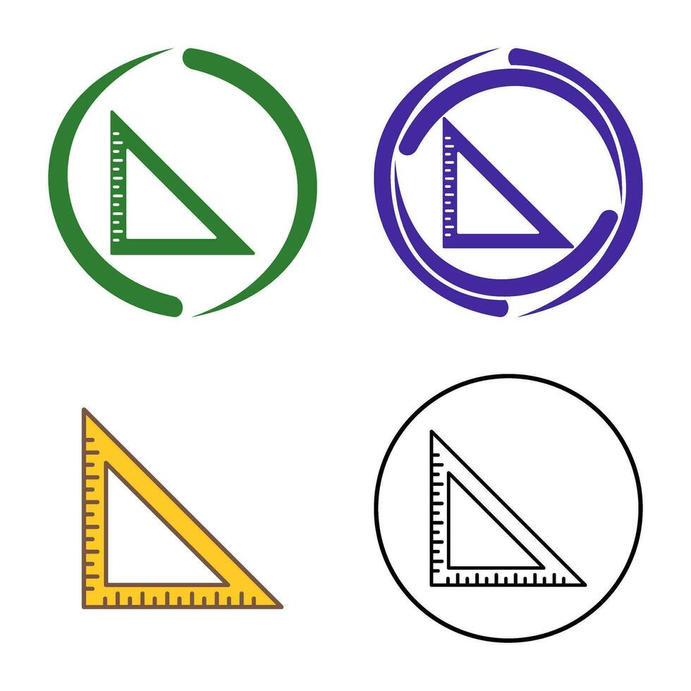 Set Square Vector Icon