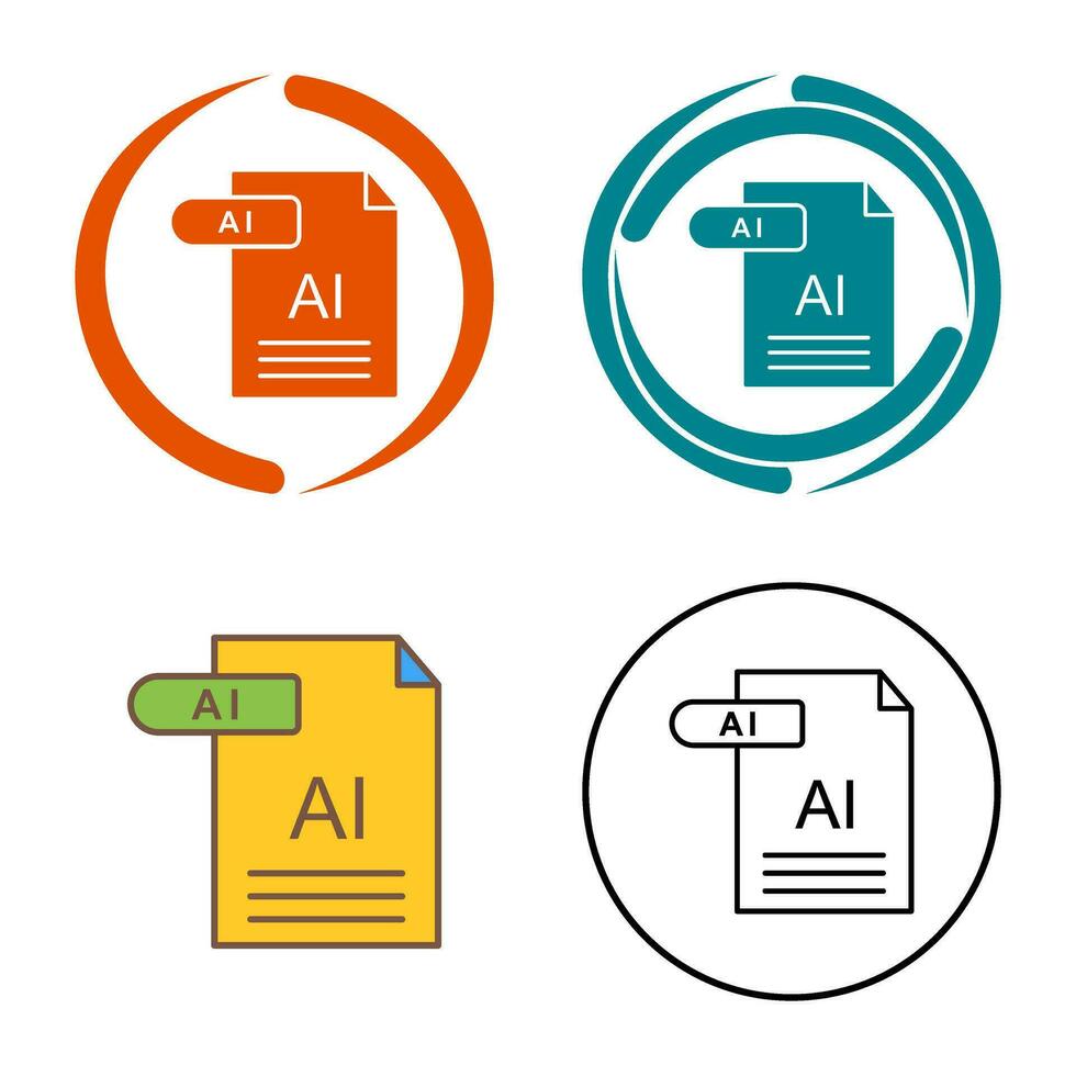 AI Vector Icon
