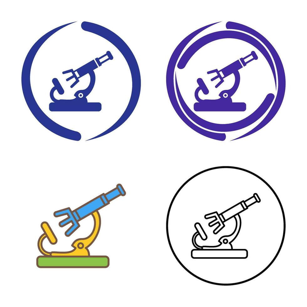 Microscope Vector Icon