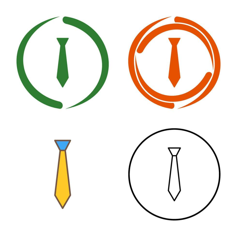 Tie Vector Icon