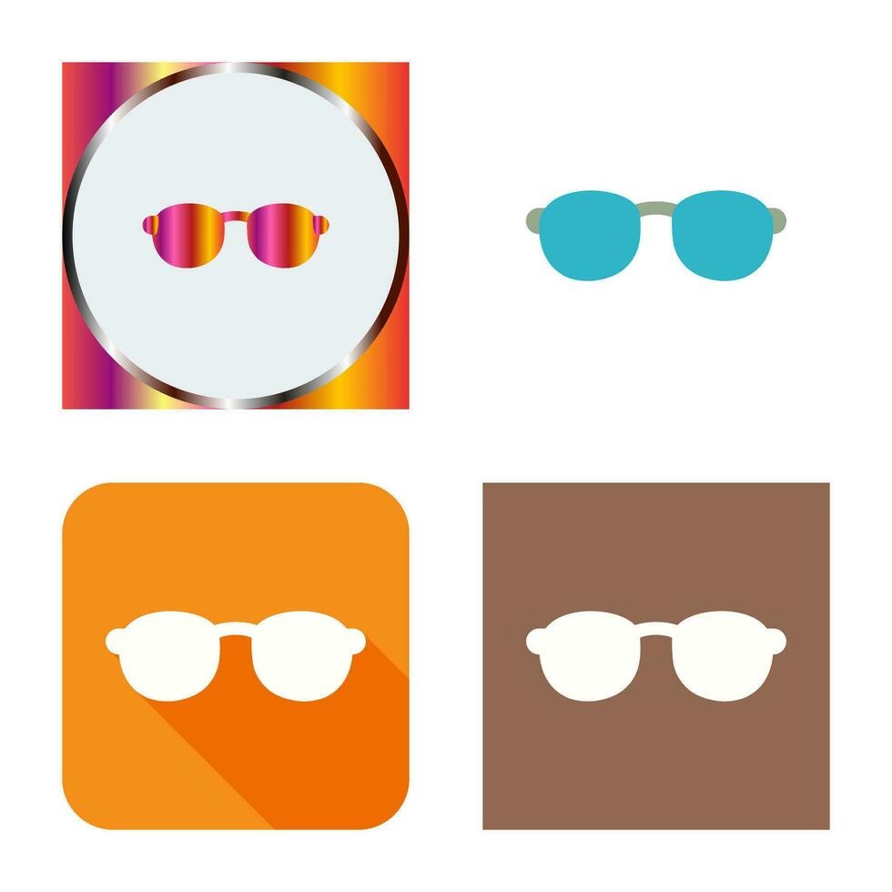 icono de vector de gafas de sol