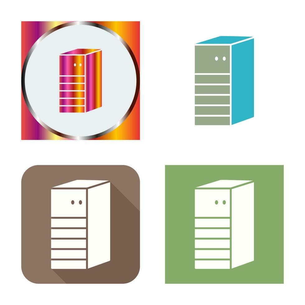 Server Network Vector Icon