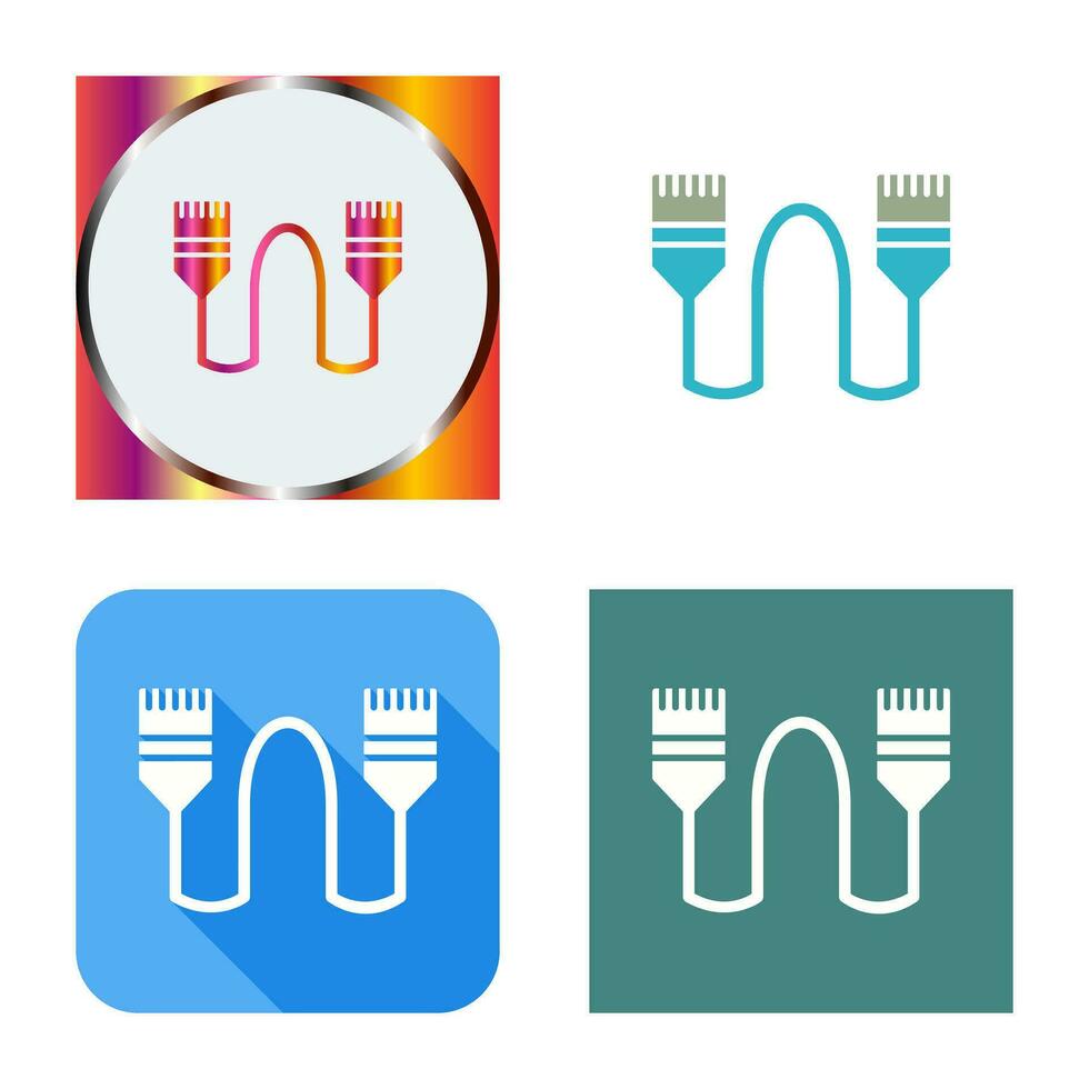 Internet Cable Vector Icon