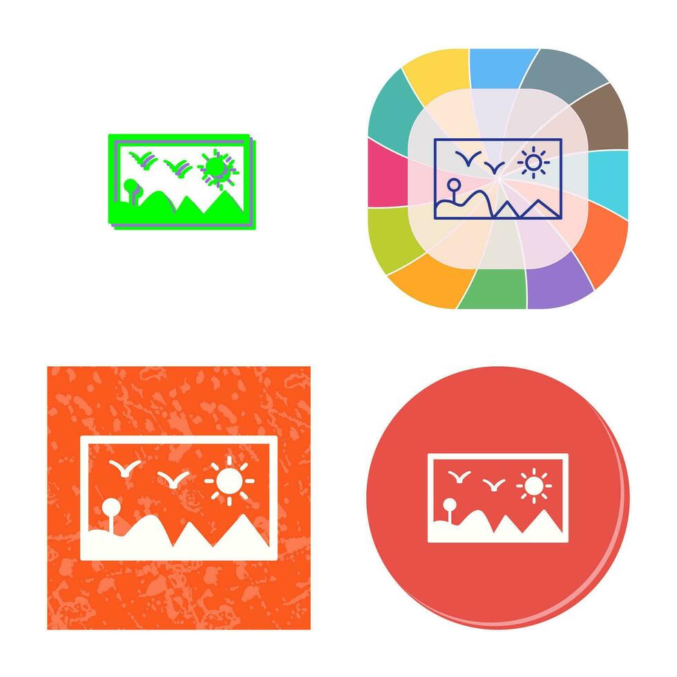 Painting Exhibit Vector Icon