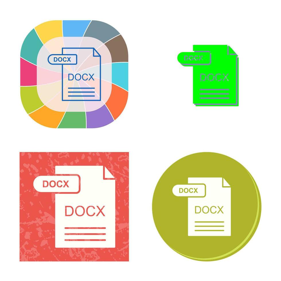 DOCX Vector Icon