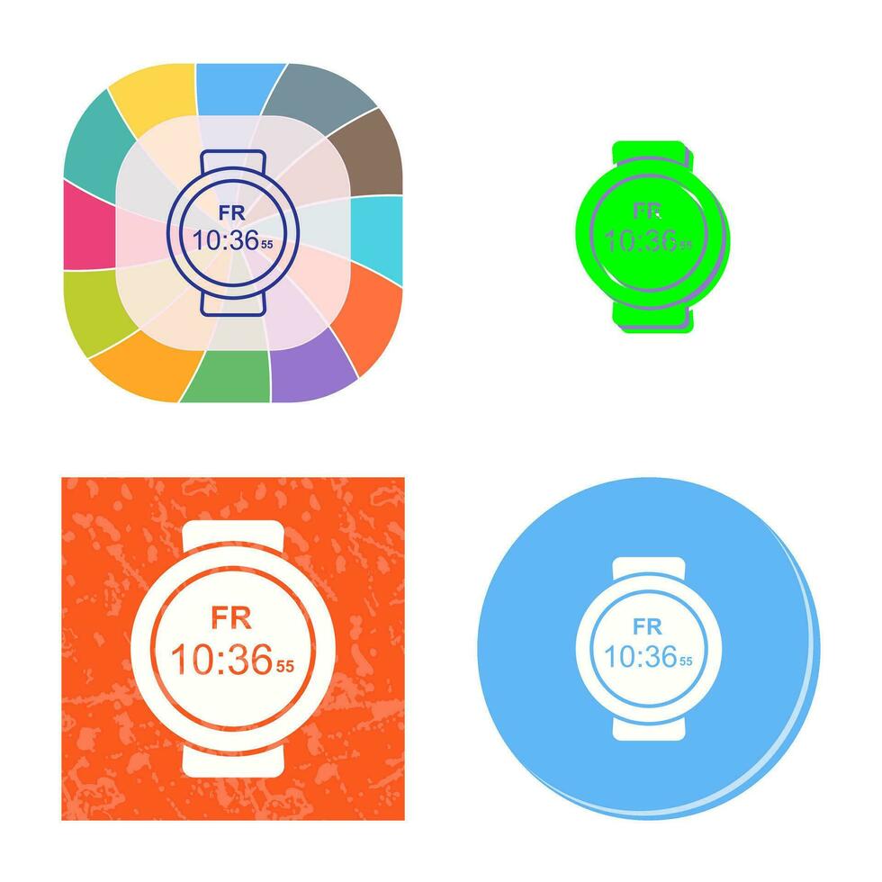 Sports Watch Vector Icon