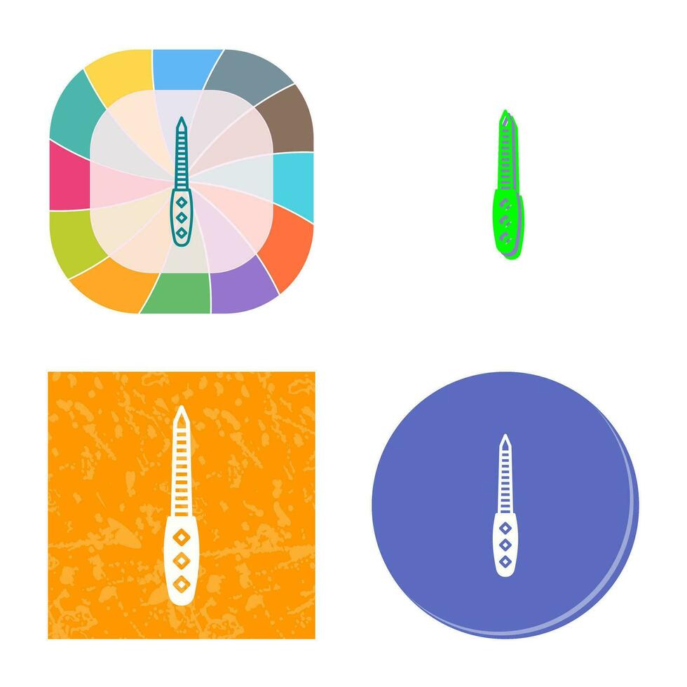 Nail File Vector Icon