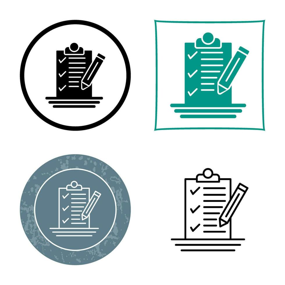 Check List Vector Icon