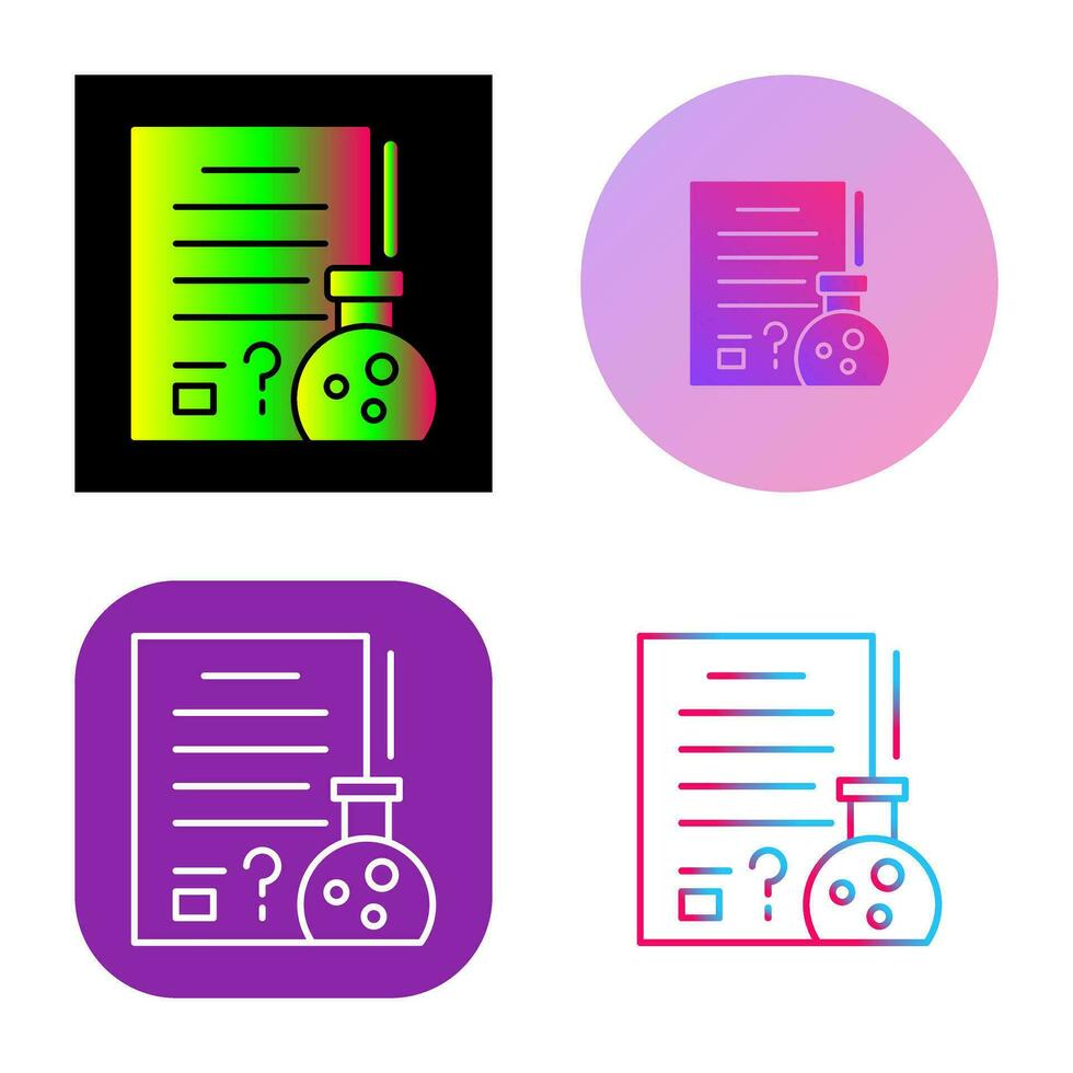 Hypothsis Vector Icon