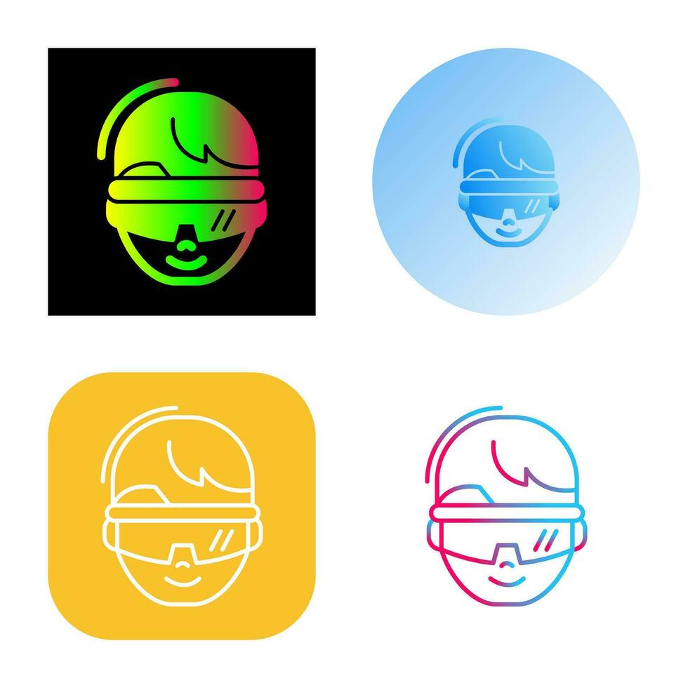 virtual Reality Glasses Vector Icon