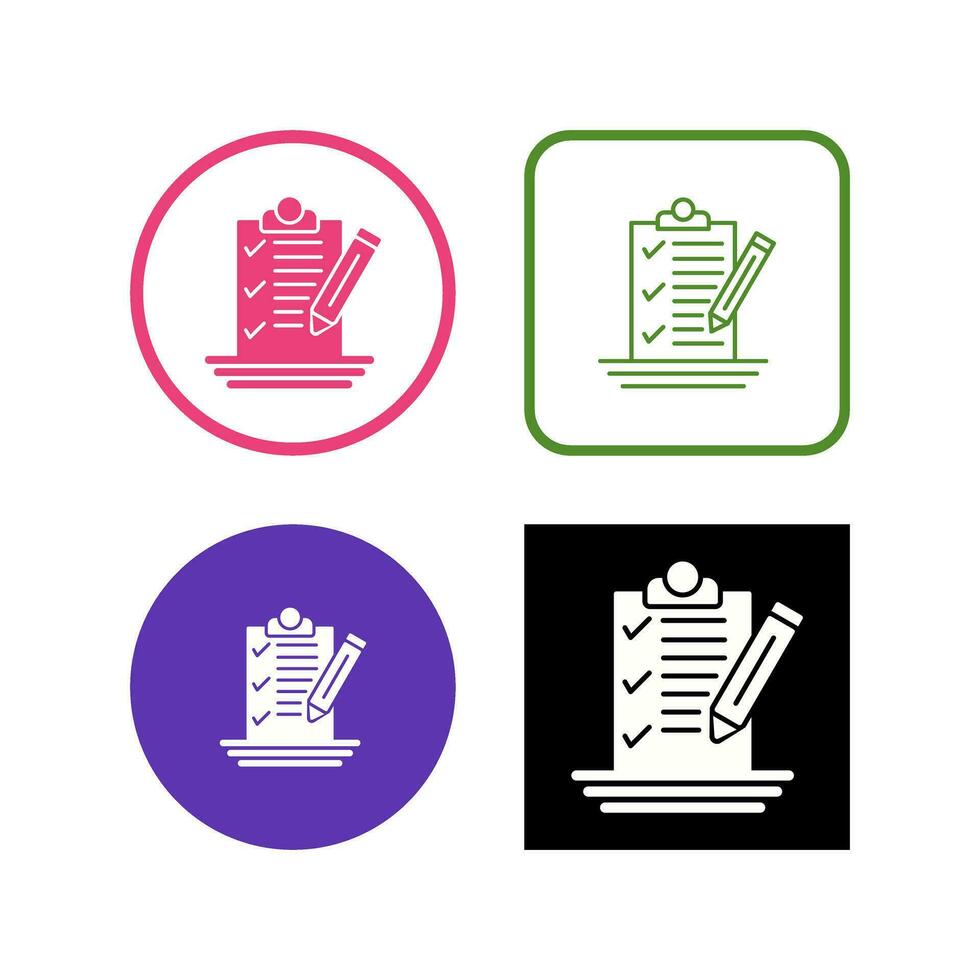 Check List Vector Icon