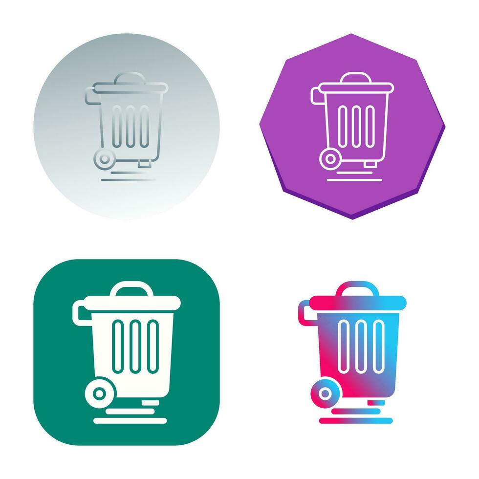 Dustbin Vector Icon