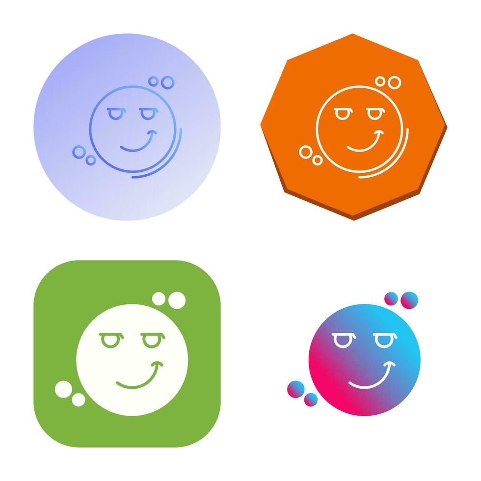 Smirk Vector Icon