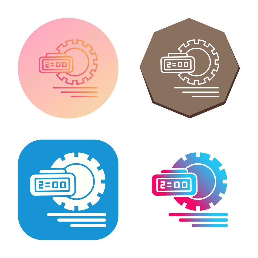 Time Management Vector Icon