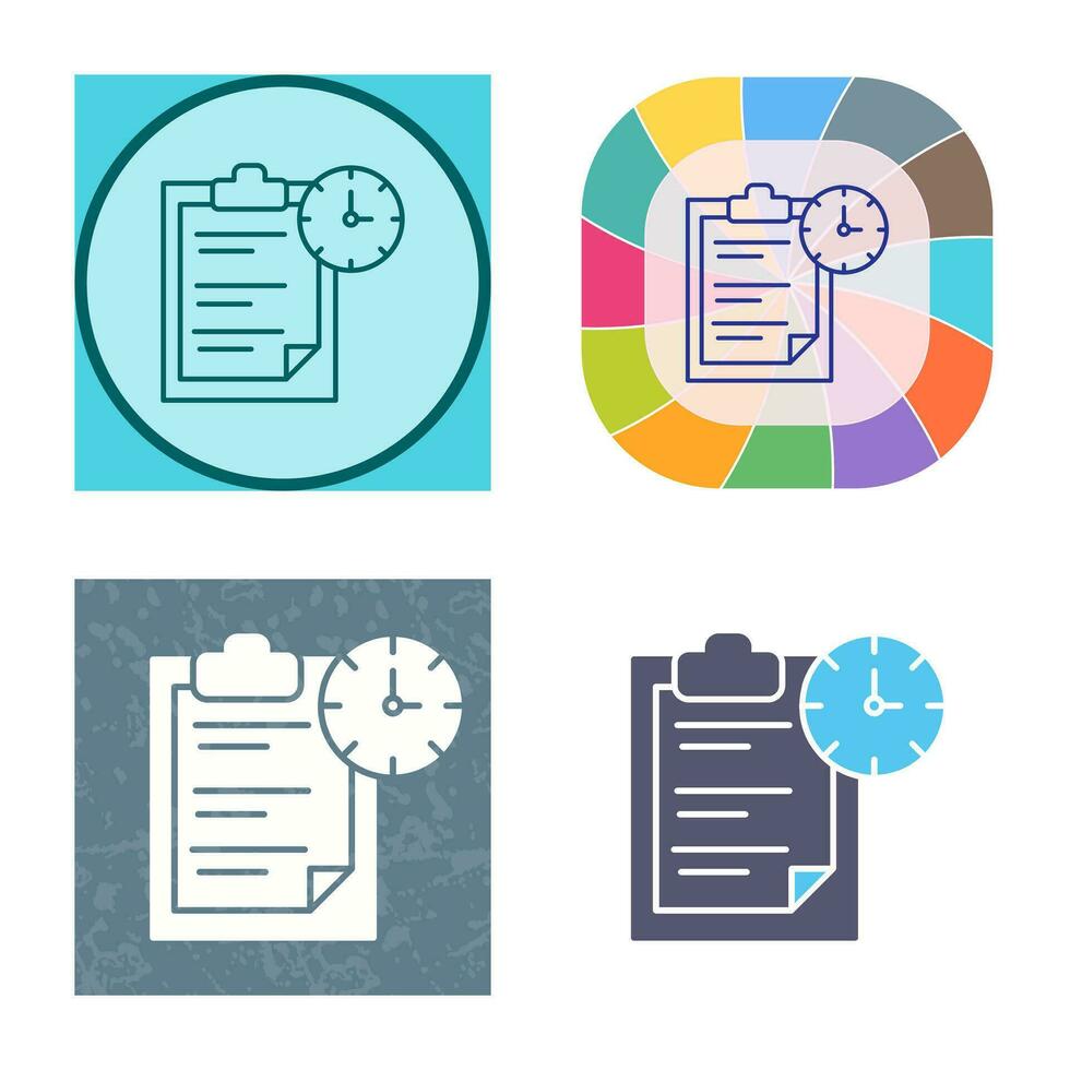 Task Management Vector Icon