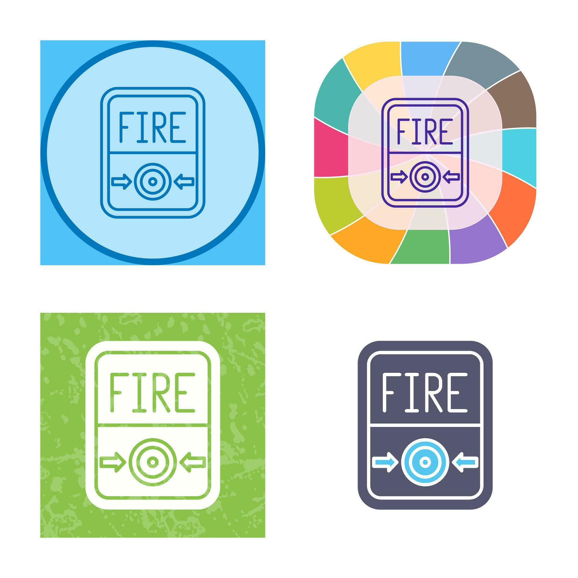 Fire Button Vector Icon 34183054 Vector Art at Vecteezy