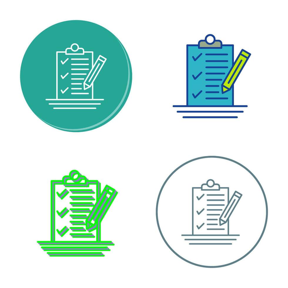 Check List Vector Icon