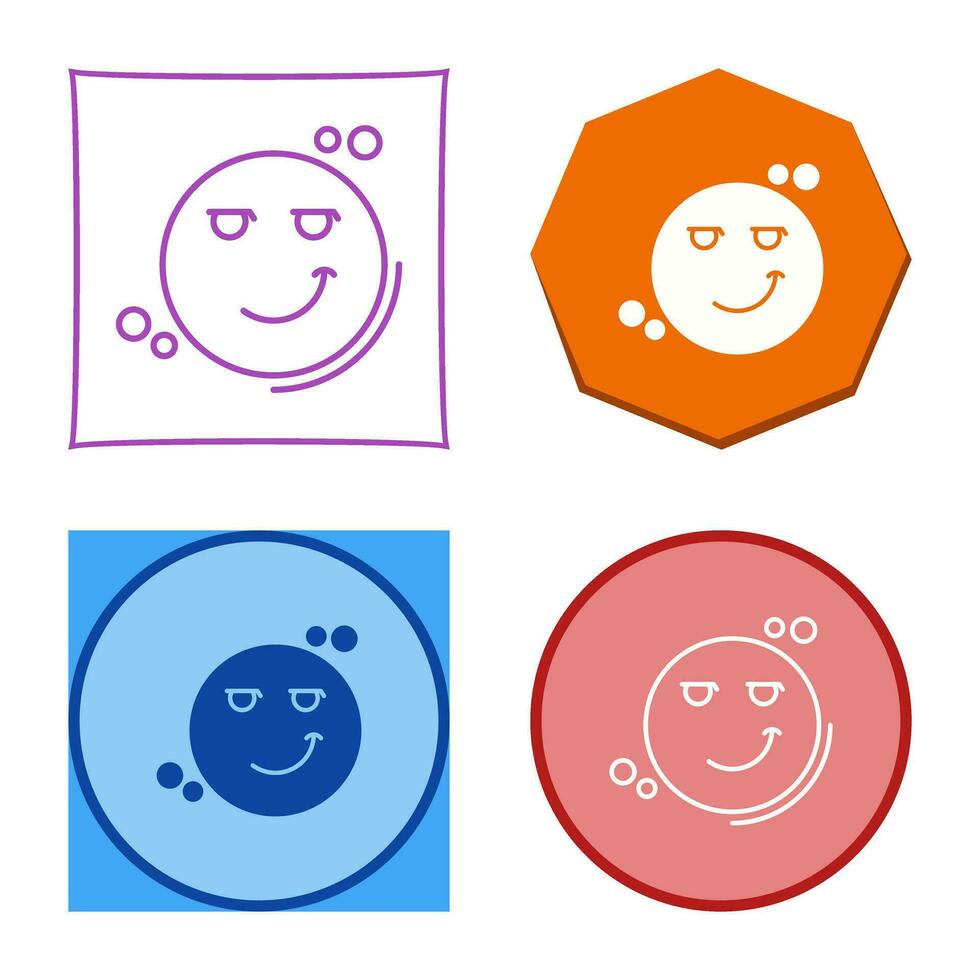 Smirk Vector Icon