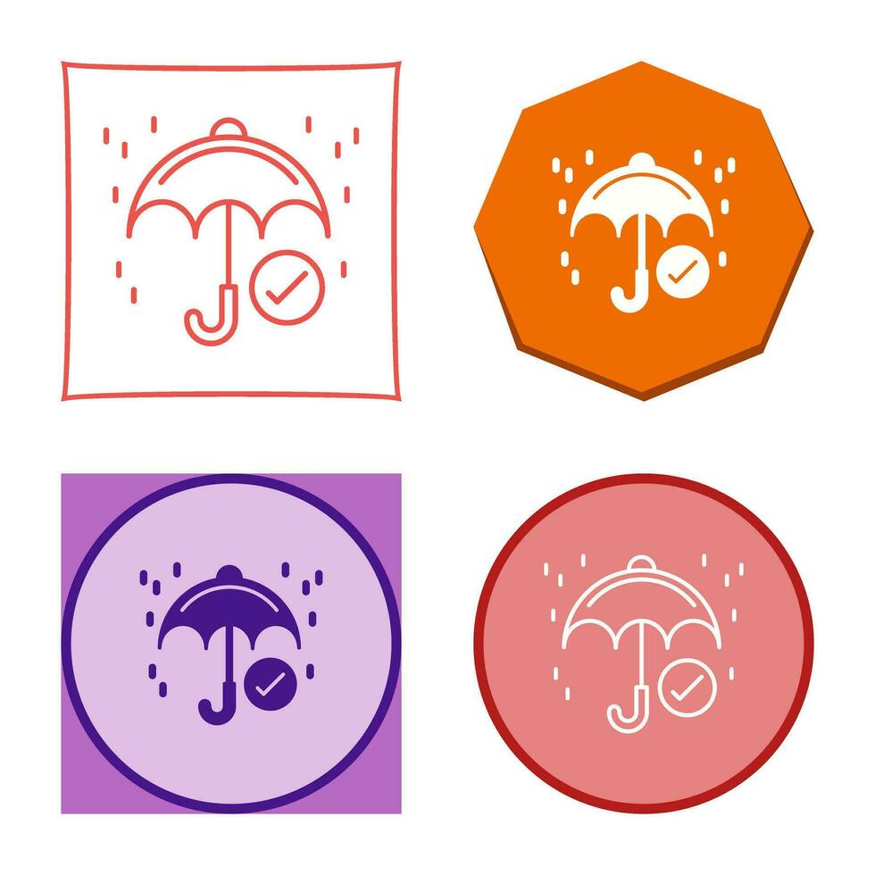 Keep Dry Vector Icon